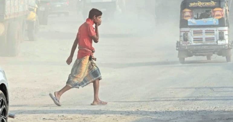 আজও ‘অস্বাস্থ্যকর’ ঢাকার বাতাস