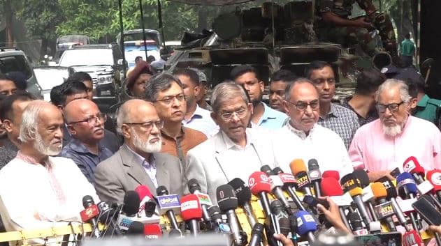 প্রধান উপদেষ্টার কাছে নির্বাচনের রোডম্যাপ জানতে চেয়েছে বিএনপি