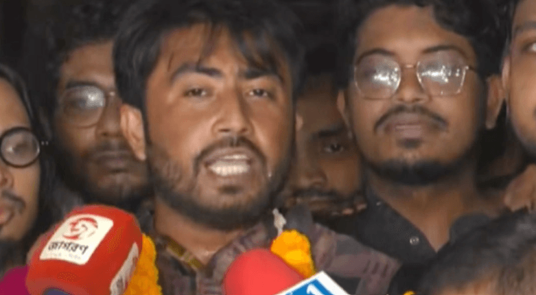 জাবিতে দলীয় লেজুড়বৃত্তির রাজনৈতিক চর্চা বন্ধ করব: জাকসুর ভিপি জিতু