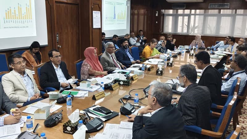 বন্ড মার্কেট উন্নয়নে যৌথ কমিটির প্রেজেন্টেশন