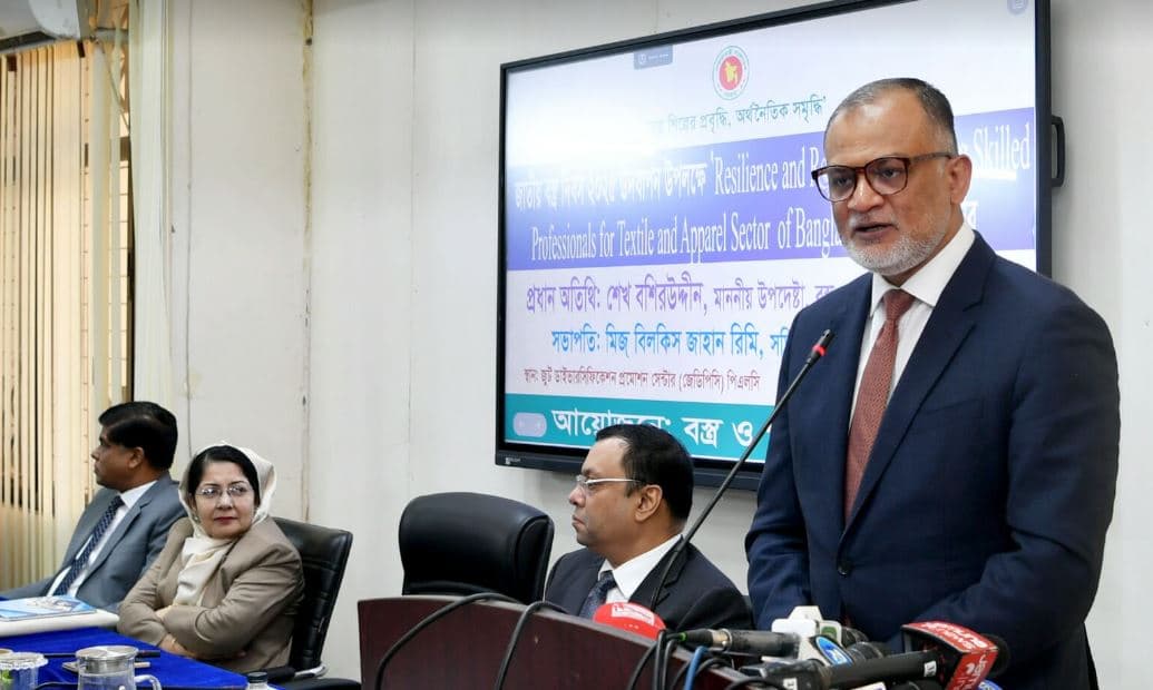 ‘বস্ত্রখাতে কোন ভুল সিদ্ধান্ত হবে না,রফতানির লক্ষ্যমাত্রা অর্জন করতে চাই’