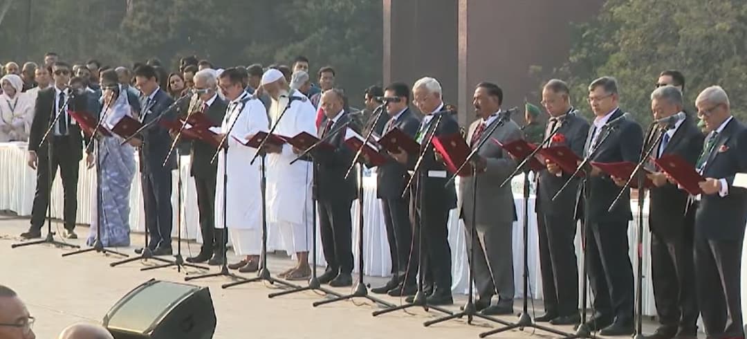 ত্রয়োদশ জাতীয় সংসদ নির্বাচন পরবর্তী মন্ত্রিসভা গঠন, কে কোন মন্ত্রণালয়ের দায়িত্বে