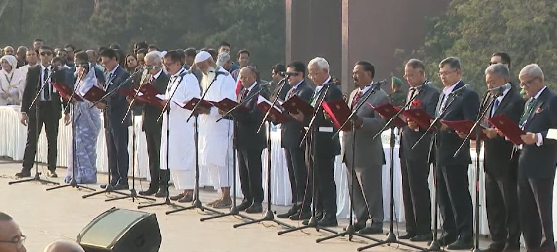 ত্রয়োদশ জাতীয় সংসদ নির্বাচন পরবর্তী মন্ত্রিসভা গঠন, কে কোন মন্ত্রণালয়ের দায়িত্বে