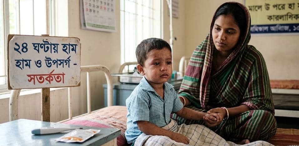 ২৪ ঘণ্টায় হাম ও উপসর্গে ৯ জনের মৃত্যু