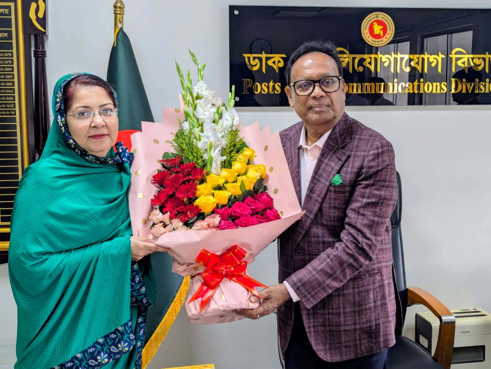 ডাক ও টেলিযোগাযোগ বিভাগে সচিব হিসেবে যোগদান করলেন বিলকিস জাহান রিমি