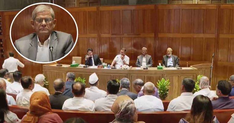 কান্নাজড়িত বিদায়, রাষ্ট্রপতি নির্বাচনে ভোট চাইলেন মির্জা ফখরুল