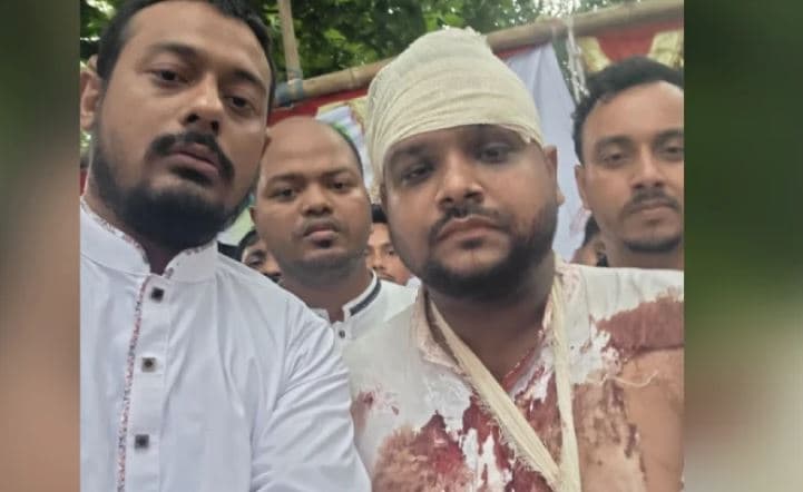 রক্তাক্ত ছবি শেয়ার করে স্বরাষ্ট্রমন্ত্রীর কাছে বিচার চাইলেন পাটওয়ারী
