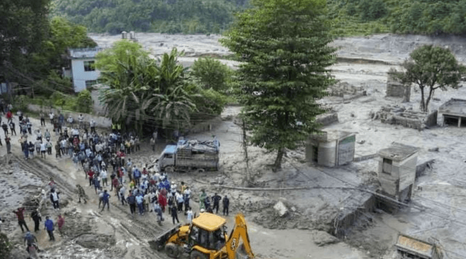 নেপালের বন্যায় মৃত্যু বেড়ে ৬১৬, নিখোঁজ প্রায় ২ হাজার