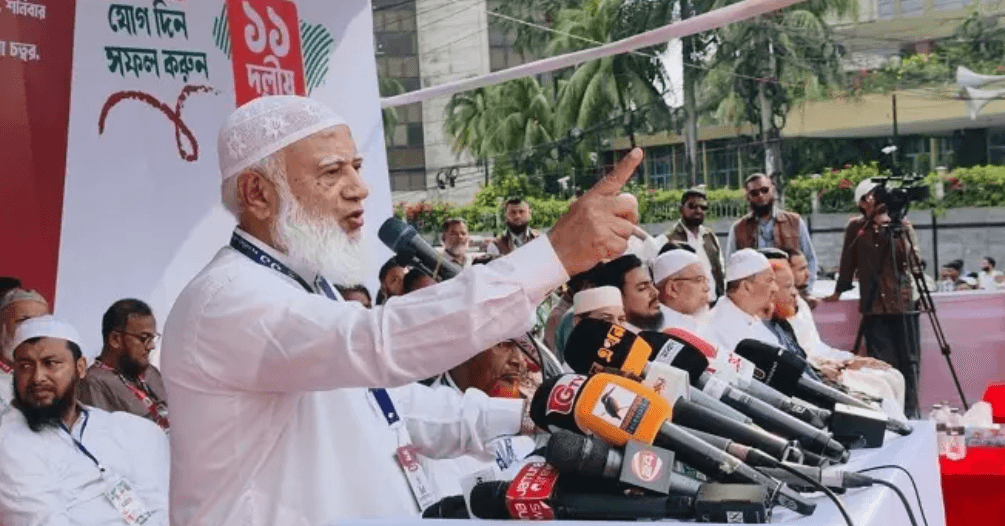 আমাদের লংমার্চ ওষুধের মতো কাজ করছে: জামায়াত আমির