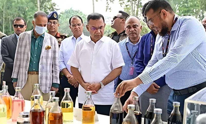 বর্জ্য থেকে জ্বালানি তেল উৎপাদন প্রকল্পে সহযোগিতার আশ্বাস প্রধানমন্ত্রীর