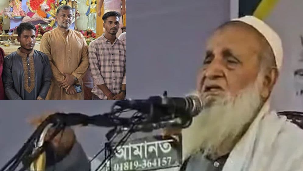 জামায়াত নেতা শিশির মনির পূজা এবং রোজাকে এক আখ্যায়িত করে ইমানহারা হয়েছেন: হেফাজত আমির