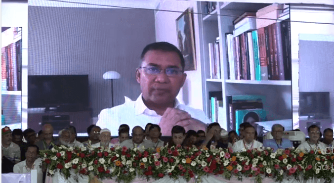 বিএনপির ভারপ্রাপ্ত চেয়ারম্যান তারেক রহমান।