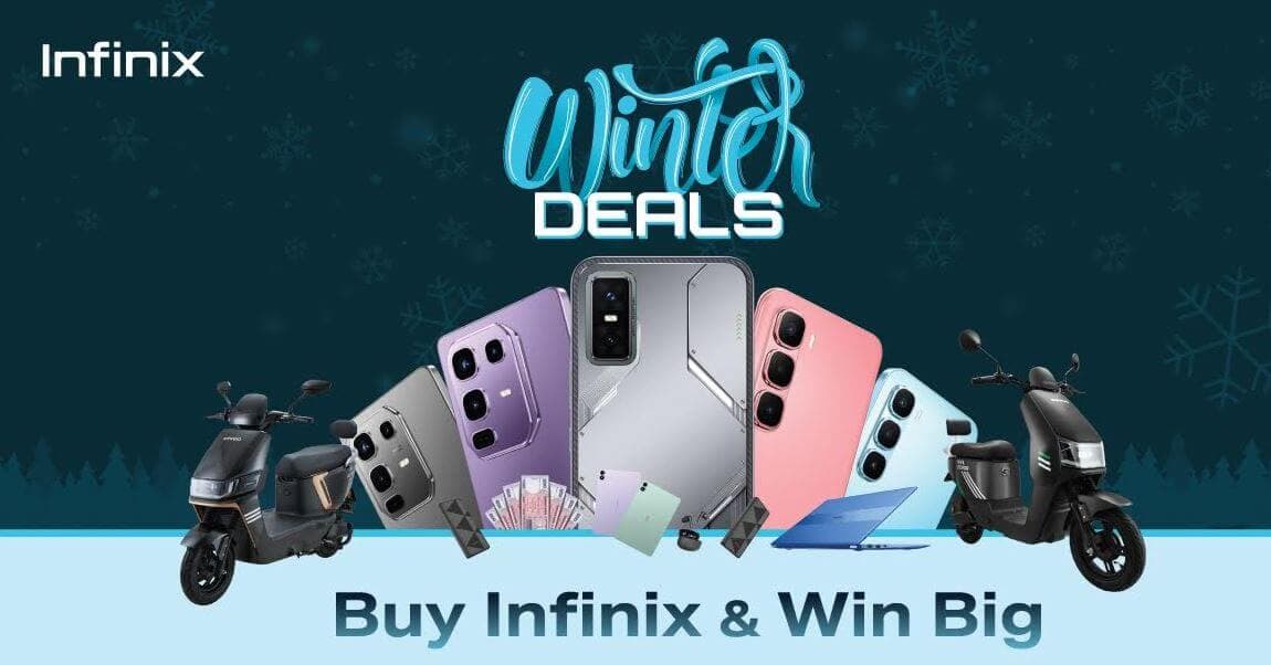 ইনফিনিক্স নিয়ে এলো বিশেষ ‘উইন্টার ডিলস’ অফার