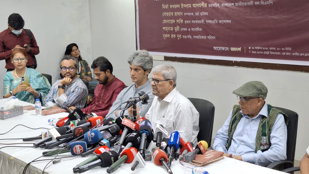 নির্বাচনের ব্যত্যয় হলে দায় ইউনূস সরকারের: মির্জা ফখরুল