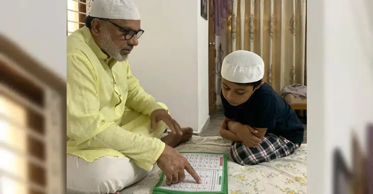 কার কাছে আরবি শিখছেন মিশা সওদাগর?