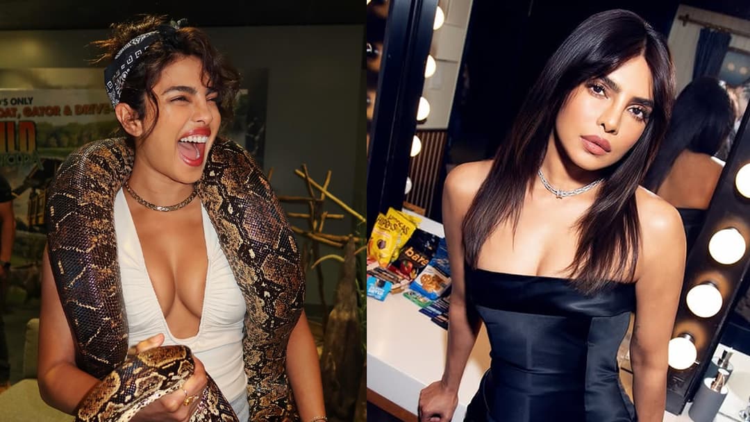 গলায় সাপ জড়িয়ে ছবি পোস্ট প্রিয়াঙ্কার