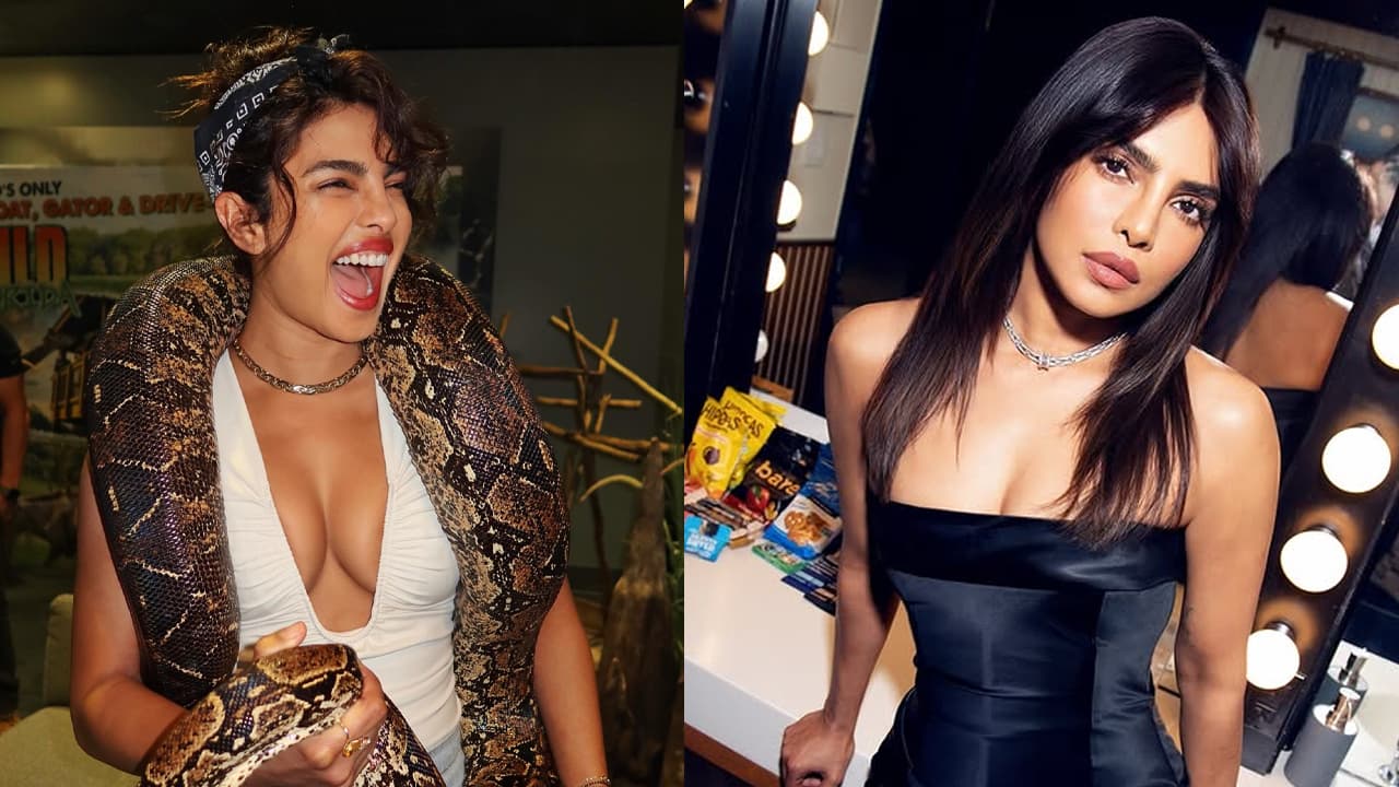 গলায় সাপ জড়িয়ে ছবি পোস্ট প্রিয়াঙ্কার