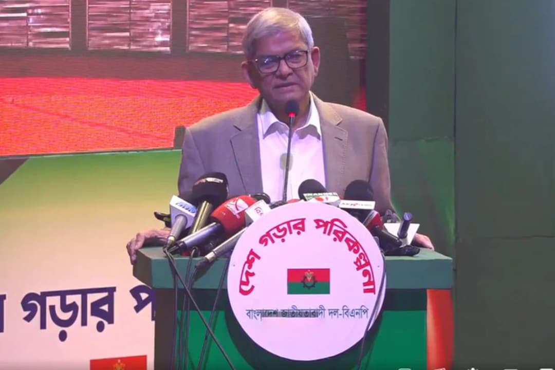 তারেক রহমান যেদিন পা দেবেন, সেদিন যেন দেশ কেঁপে ওঠে: মির্জা ফখরুল