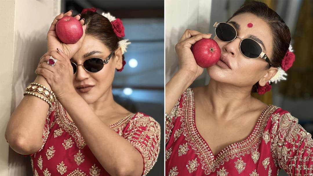 আপেল নিয়ে কী ইঙ্গিত দিলেন জয়া আহসান