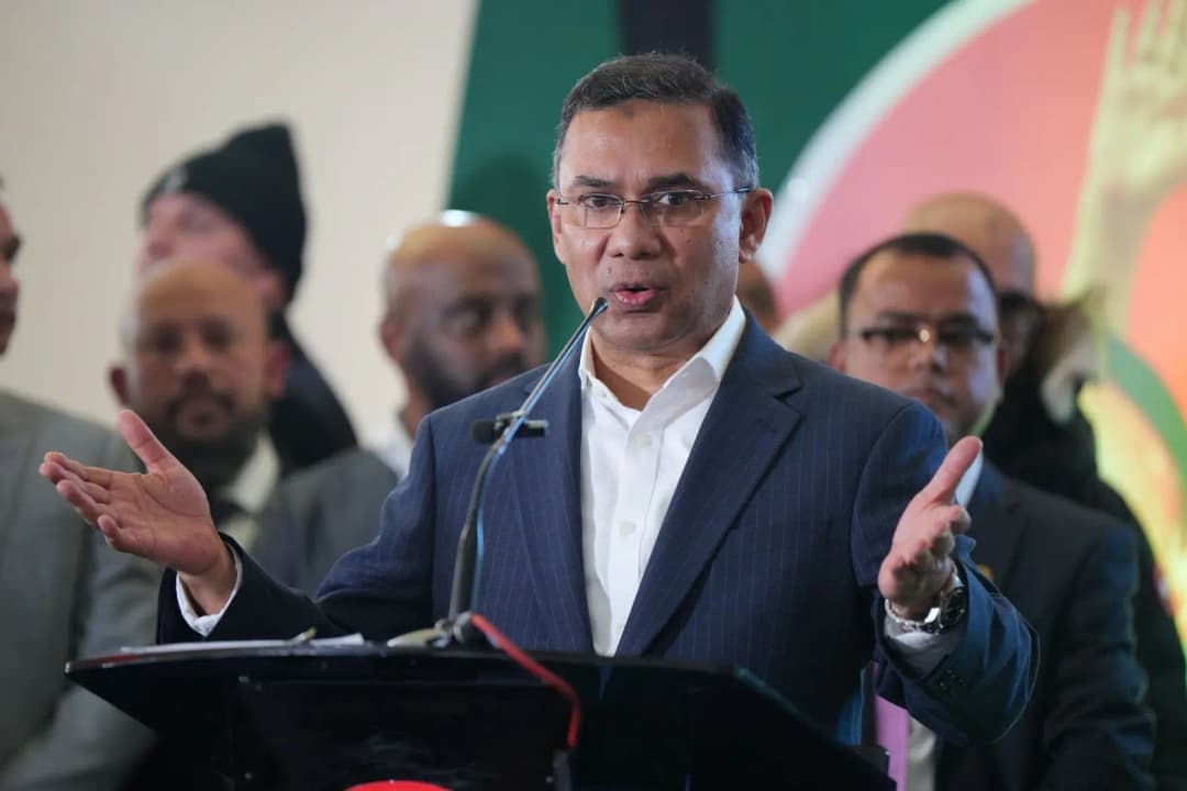 এয়ারপোর্টে বিদায় জানাতে না যাওয়ার অনুরোধ তারেক রহমানের