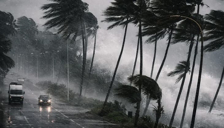 দেশের বিভিন্ন অঞ্চলে ঝড় ও শিলাবৃষ্টির আভাস