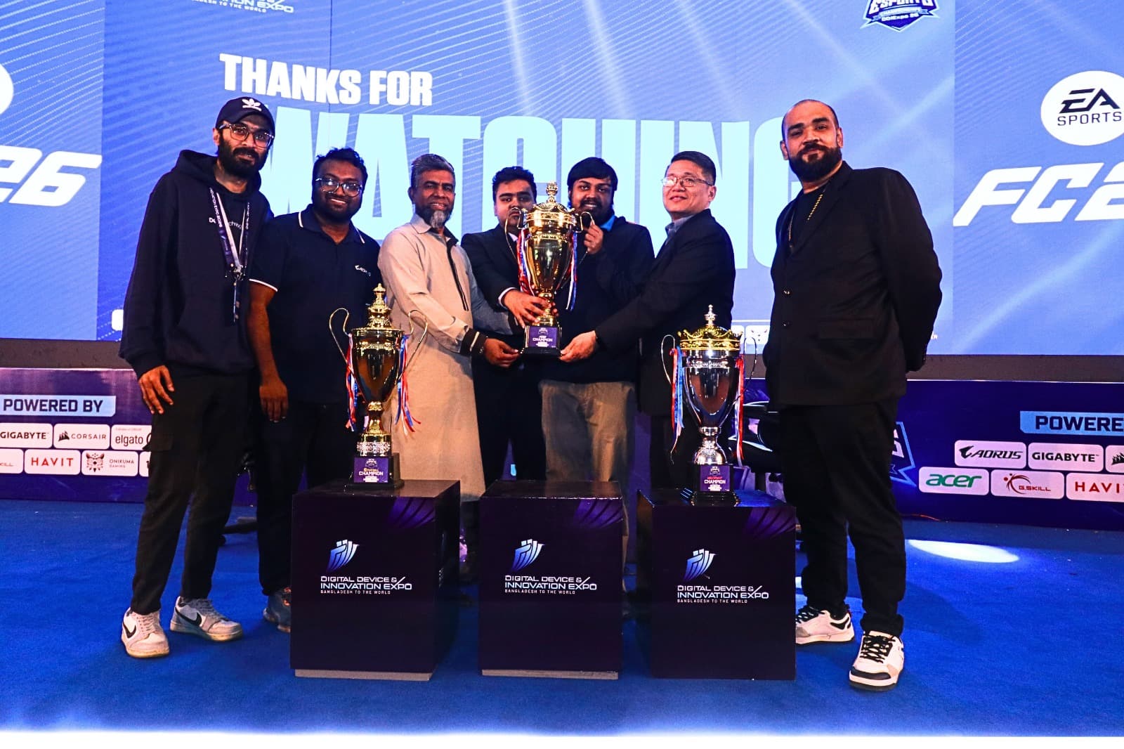 হয়ে গেল দেশের সবচেয়ে বড় মেগা ই-স্পোর্টস প্রতিযোগিতা, বিজয়ীরা পেলেন ৪ লাখ টাকা পুরস্কার