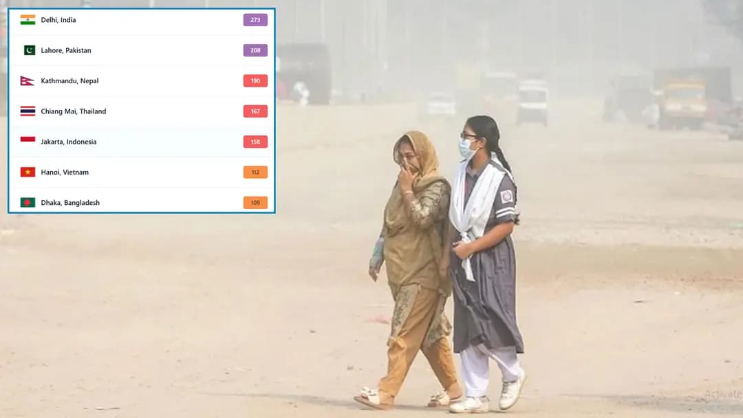 ঢাকার বায়ু আজ ‘সংবেদনশীল গোষ্ঠীর জন্য অস্বাস্থ্যকর’