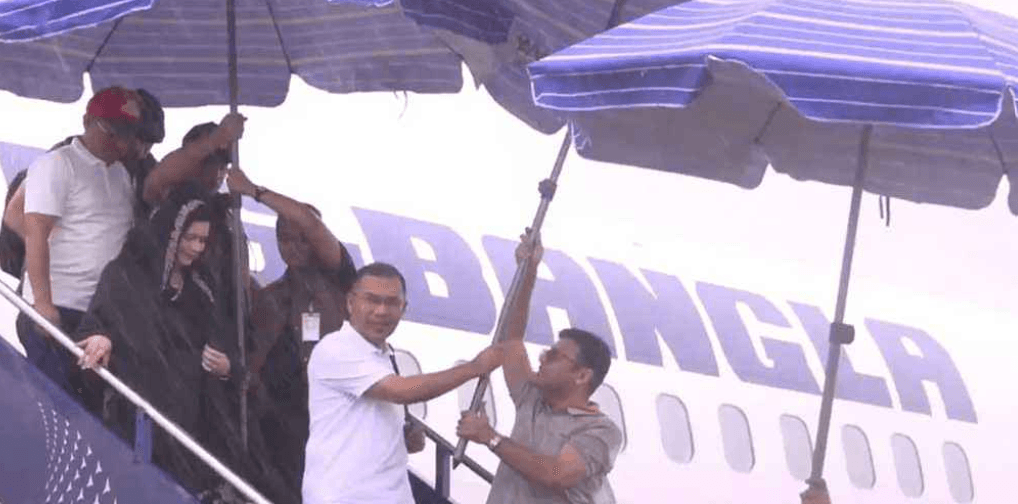 কক্সবাজারে পৌঁছেছেন প্রধানমন্ত্রী, বৃষ্টির কারণে জনদুর্ভোগ