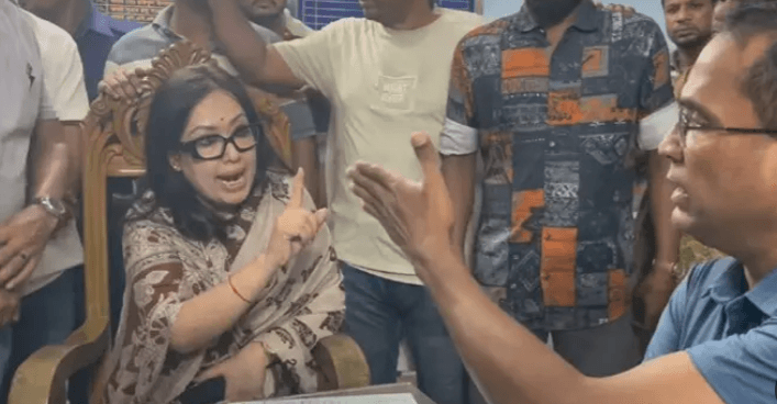 থানায় রুমিন ফারহানা-ওসির উত্তপ্ত বাক্যবিনিময়, পাল্টাপাল্টি অভিযোগ