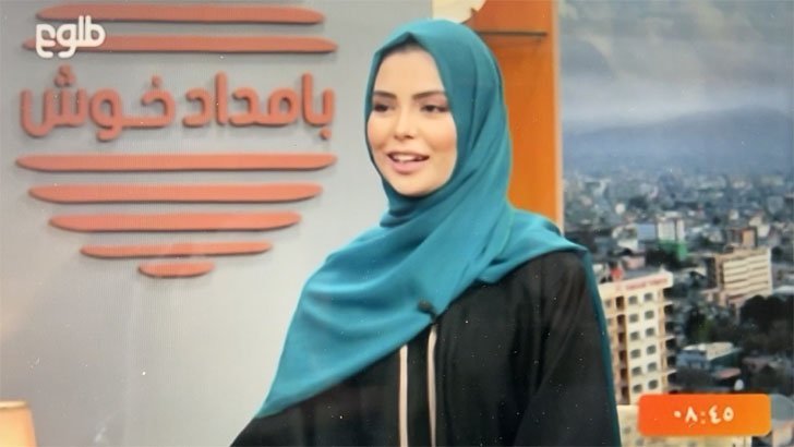 আফগান টিভিতে ফের নারী উপস্থাপিকা