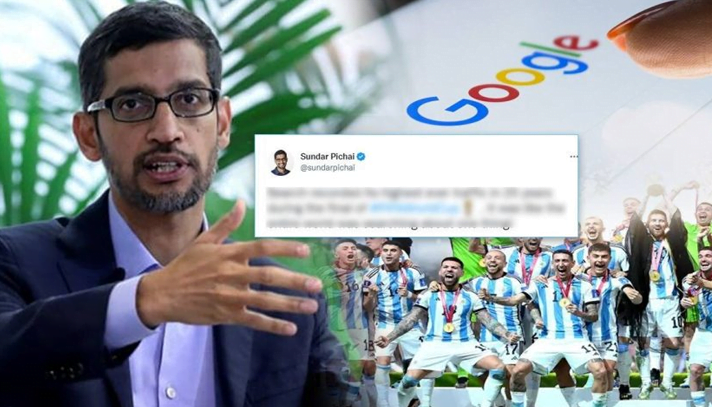 গুগল সার্চের ২৫ বছরের রেকর্ড ভাঙল বিশ্বকাপ ফাইনাল